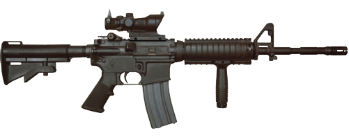 M4 carbine with ACOG