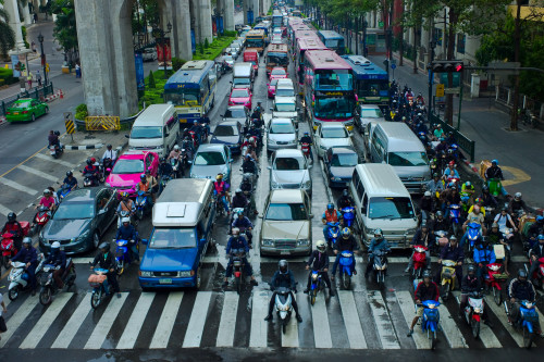 Lane Splitting in Bangkok